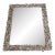 70’s Modern Designer Abalone Seashell Mirror For Sale