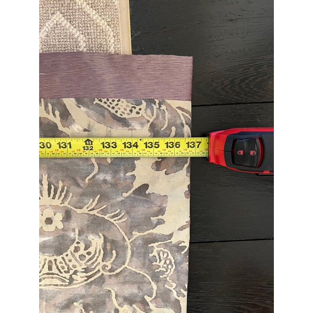 Fortuny Vivaldi Drapery Panels From a Thad Hayes–Designed Manhattan Residence For Sale - Image 10 of 12