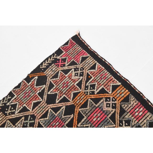 Textile Vintage Kilim Rug For Sale - Image 7 of 13