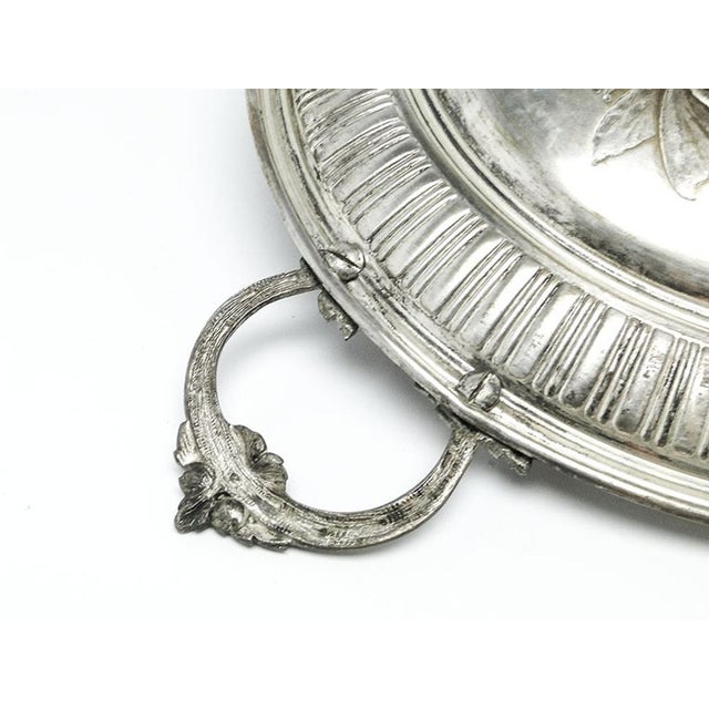 German Art Nouveau Bowl on Stand from WMF, 1900s For Sale - Image 6 of 18