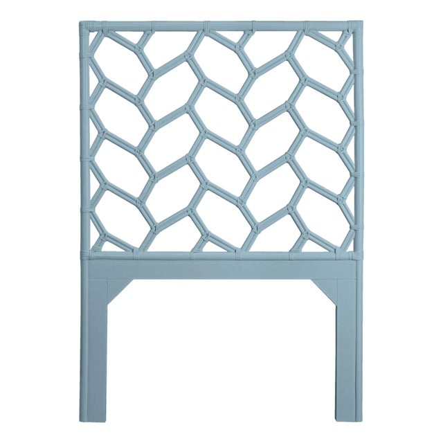 Silas Headboard Twin - Pool Blue For Sale