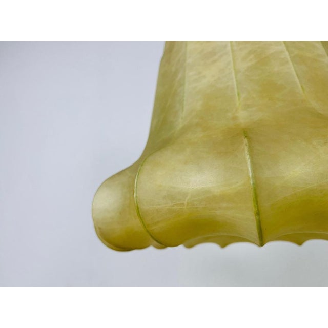 Mid-Century Modern Cocoon Pendant Light by Achille Castiglioni, 1960s, Italy For Sale - Image 13 of 18