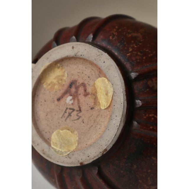 Art Deco Stoneware Model 173 Table Lamp from Arne Bang, Denmark, 1930s For Sale - Image 11 of 14