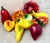 Red Vintage Mexican Folk Art Paper Mâché Fruits and Vegetables for Kitchen Styling- Set of 10 For Sale - Image 8 of 12
