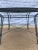 Light Gray Atomic Radar Salterini Outdoor Wrought Iron Patio Dining Table, Attributed For Sale - Image 8 of 10