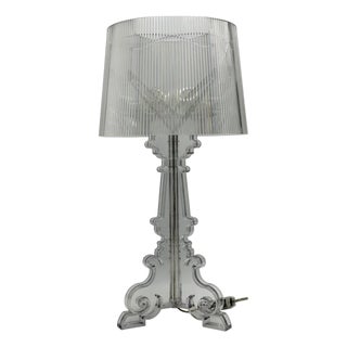 1980s Ferruccio Laviani "Bourgie" Crystal Table Lamp for Kartell, Italy For Sale