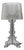 1980s Ferruccio Laviani "Bourgie" Crystal Table Lamp for Kartell, Italy For Sale