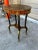 French Provincial French 19th Century Louis XV Style Kingwood and Marquetry Inlaid Ormolu Mounted Side Table. For Sale - Image 3 of 11