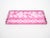 Pink Mid-Century Modern Val Saint Lambert Pink Crystal Cut and Etched Vanity Tray For Sale - Image 8 of 9