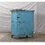 Blue Antique Indian Small Painted Cabinet For Sale - Image 8 of 8