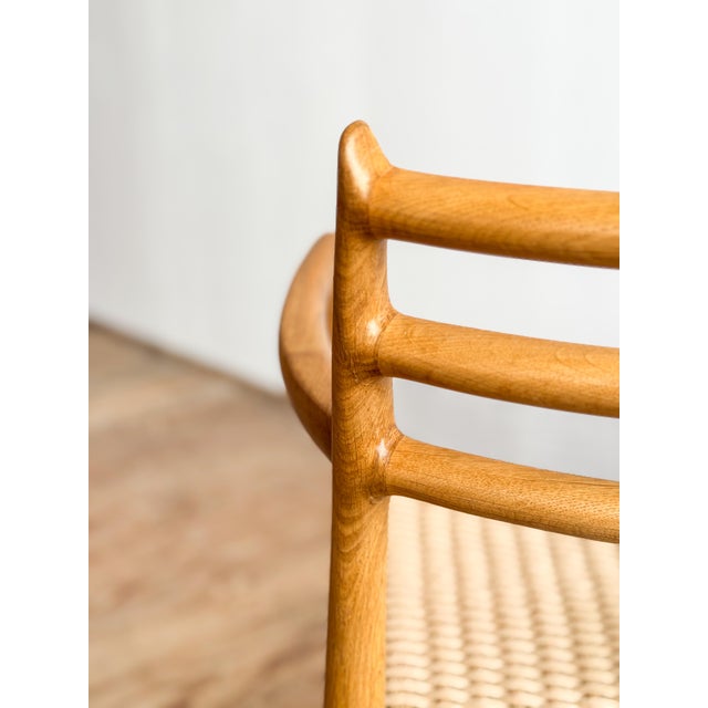 Wood Mid-Century Modern Danish Model 62 Armchair in Oak by Niels O. Møller for J.L. Møllers, 1960s For Sale - Image 7 of 18