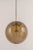 Large Limburg Brass with Smoked Glass Ball Pendant, Germany, 1970s For Sale - Image 3 of 13