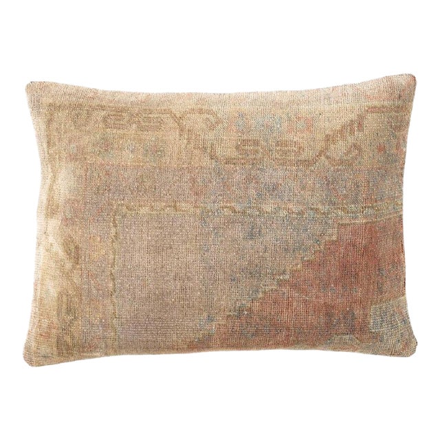 Pasargad DC Vintage Hand Knotted Rug Turkish Pillow For Sale