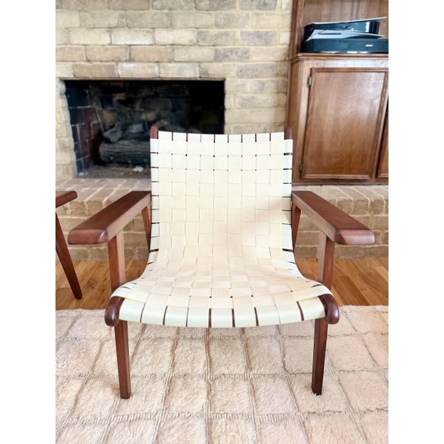 Brown 1950s 'San Miguelito' Arm Chairs by Michael Van Beuren for Domus- Set of 2 For Sale - Image 8 of 10