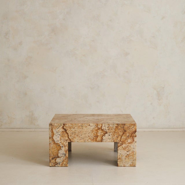 Stone Italian Modernism Marble Coffee Table, 1970s For Sale - Image 7 of 11