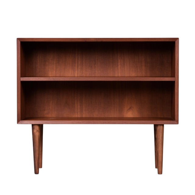 Mid-Century Modern Lyby Mobler Danish Modern Petite Bookshelf Cabinet For Sale - Image 3 of 7