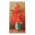 Vintage Red Roses Impressionist Still Life Painting by Robert Cox For Sale