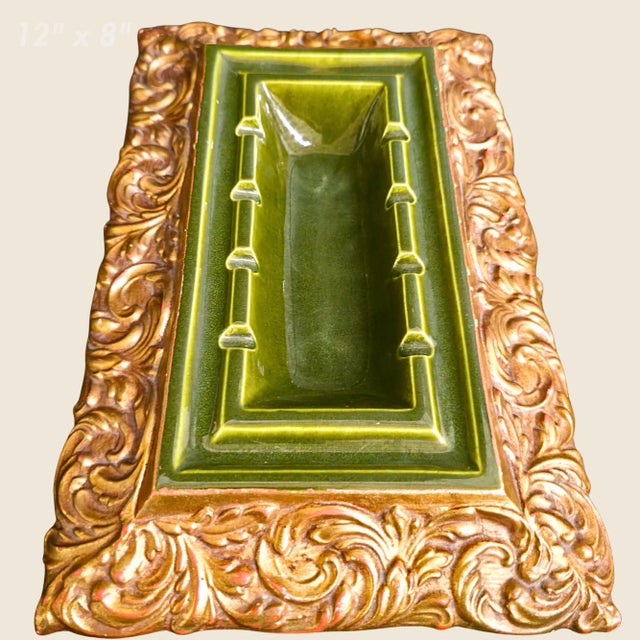 1950s Hollywood Regency Bar Decor Mid-Century Pottery For Sale - Image 11 of 11