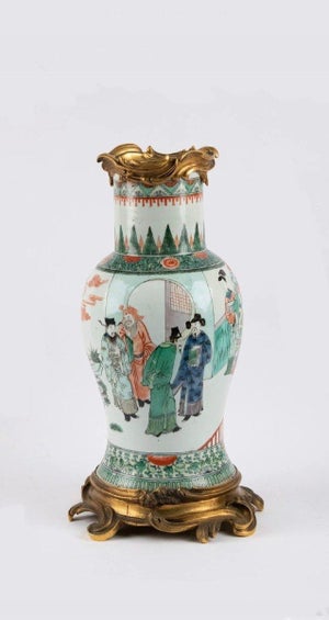 Kangxi period (1662-1722) Famille Verte vase