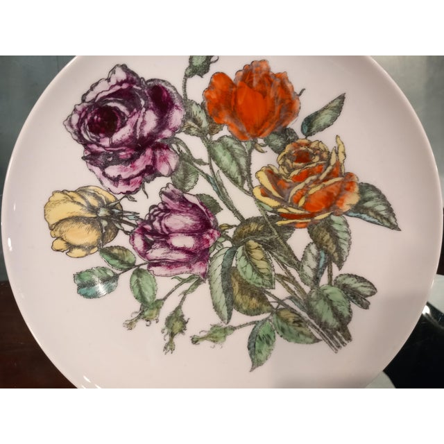 Fornasetti Dishes by Piero Fornasetti, 1970s, Set of 6 For Sale - Image 9 of 18
