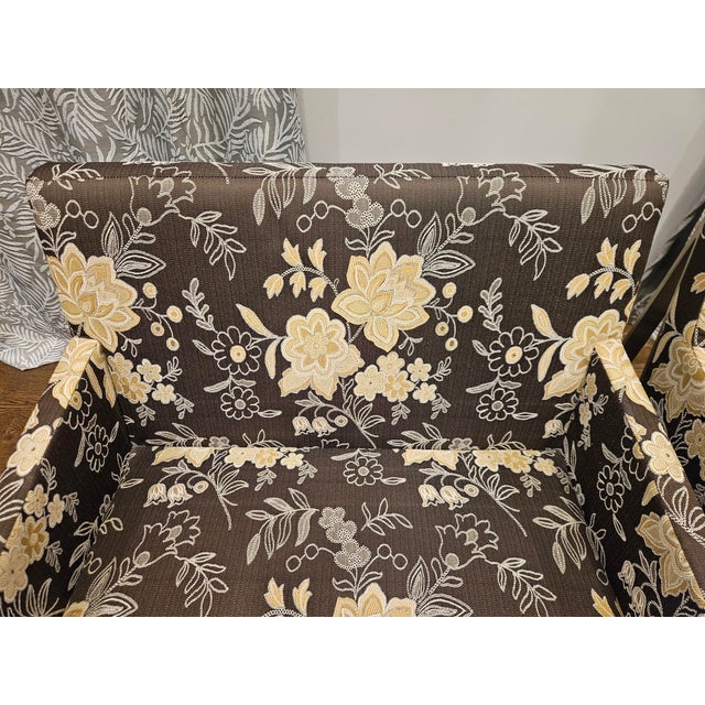 Metal Pair of Fabien Baron for Berhardt Design b.3 Lounge Chairs For Sale - Image 7 of 13