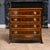 Niagara Furniture Banded Mahogany Bowfront Chest For Sale - Image 4 of 12