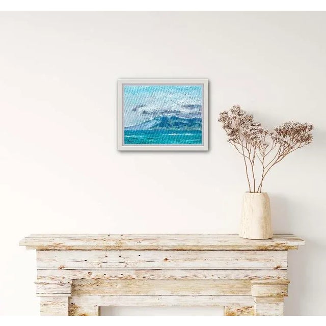 Contemporary Cloudscape Oil Painting, Clouds Over Molokai For Sale - Image 4 of 8