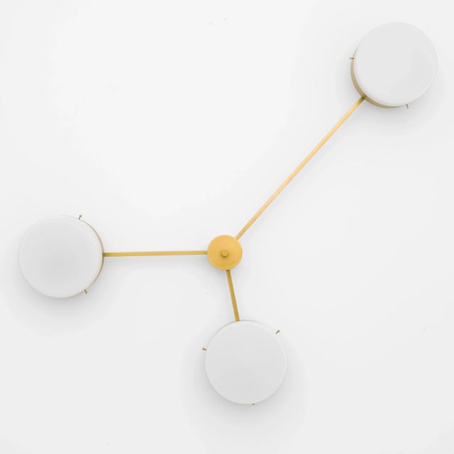 Not Yet Made - Made To Order Lighting / Design for Macha Celeste Syzygy Chandelier For Sale - Image 5 of 12