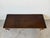 Vintage Italian Wooden Coffee Table With Cabriole Legs – Made in Italy For Sale - Image 4 of 17
