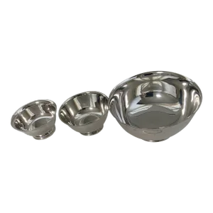 1970s Silverplate Revere Bowls - Set of 3