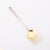 Crafted during the golden age of American design, this sterling silver and gold-washed square twist serving fork embodies...