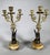 Antique Sphinx Candleholders in Gilt Bronze, 1830, Set of 2 For Sale - Image 6 of 7