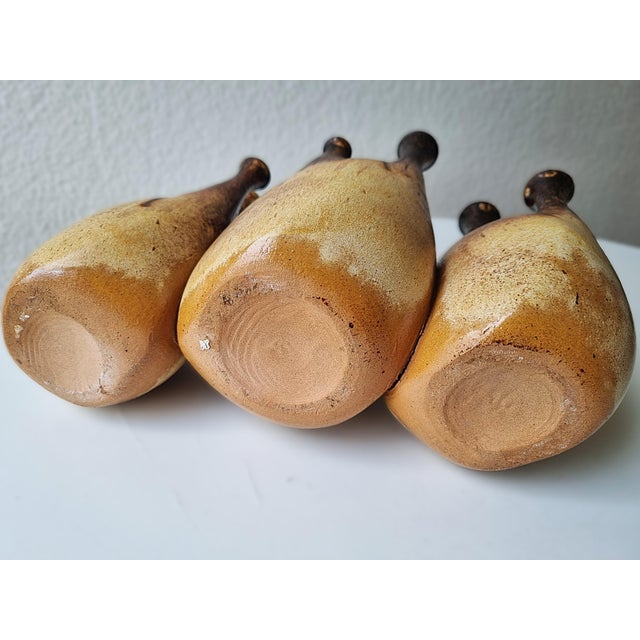 Ceramic Handmade Studio Ceramic Vase, 1980s For Sale - Image 7 of 12