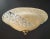 Italian 1960s Golden Murano Flush Mount For Sale - Image 3 of 10