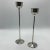 William Adam Italian Silver Plated Candle Holders - A Pair For Sale - Image 13 of 13