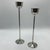 William Adam Mid-Century Modern Italian Silver Plated Candle Holders - a Pair For Sale - Image 13 of 13