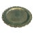 Vintage Oneida Silverplate Ornate Round Serving Tray For Sale