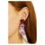 Bochic "Capri" Vintage Ruby & Purple Amethyst Earrings Set in 18k Gold & Silver For Sale - Image 15 of 18