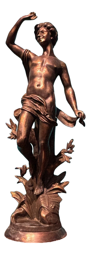 Apollo Moreau, Figurative Sculpture, 19th Century, Bronze