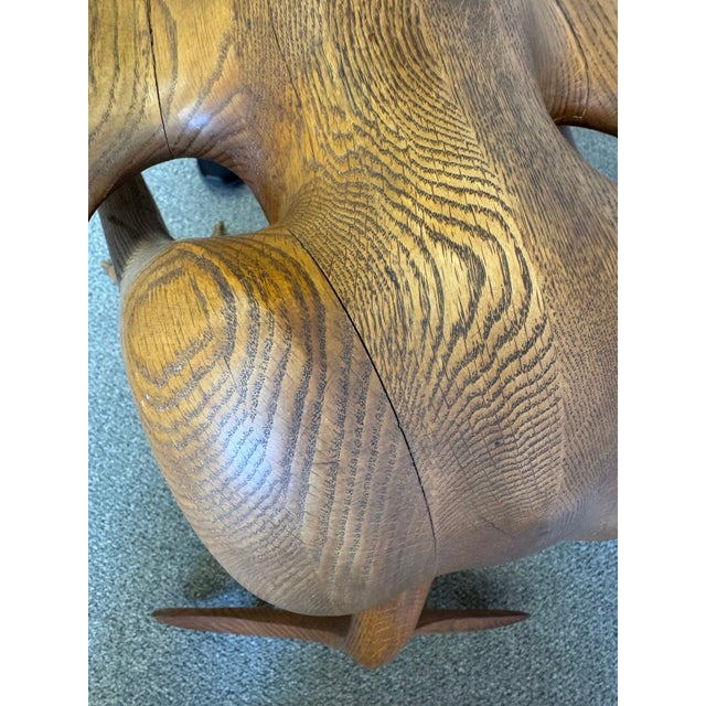 1980 Andrew Willner Ostrich Table/Signed and Dated For Sale - Image 9 of 12