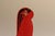 Vintage Folk Art Carved "Cat" Hand-Painted Red and Black Wooden Matchbook Holder For Sale - Image 12 of 13