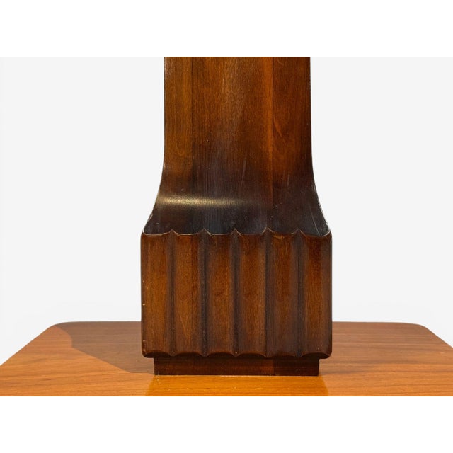 Swedish Art Deco, Inlaid Side Table, Stained Wood, Sweden, 1930s For Sale - Image 10 of 12