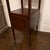 Wood Edwardian Shaving Stand For Sale - Image 7 of 10