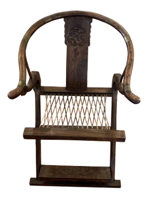 Late 18th Century Antique Emperor's Chair