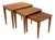 Nesting Tables in Oak and Walnut from Gordon Russell, Set of 3 For Sale