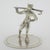 Vintage Dutch Handmade Gentleman with Stick Figurine, 1970s For Sale - Image 10 of 10