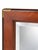 National Furniture Company National Mt. Airy Campaign-Style Beveled Mirror For Sale - Image 4 of 6