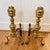 Mid 20th Century Harvin Federal Style Brass Fireplace Andirons, a Pair For Sale - Image 12 of 12