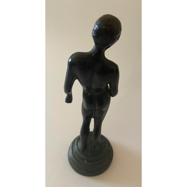 Bronze Grand Tour Bronze Sculpture of a Boy For Sale - Image 8 of 10