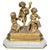 19th Century Gilded Bronze Sculptural Group, 1900 For Sale